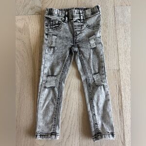 Lenox James Distressed Grey Wash Jeans - 2T